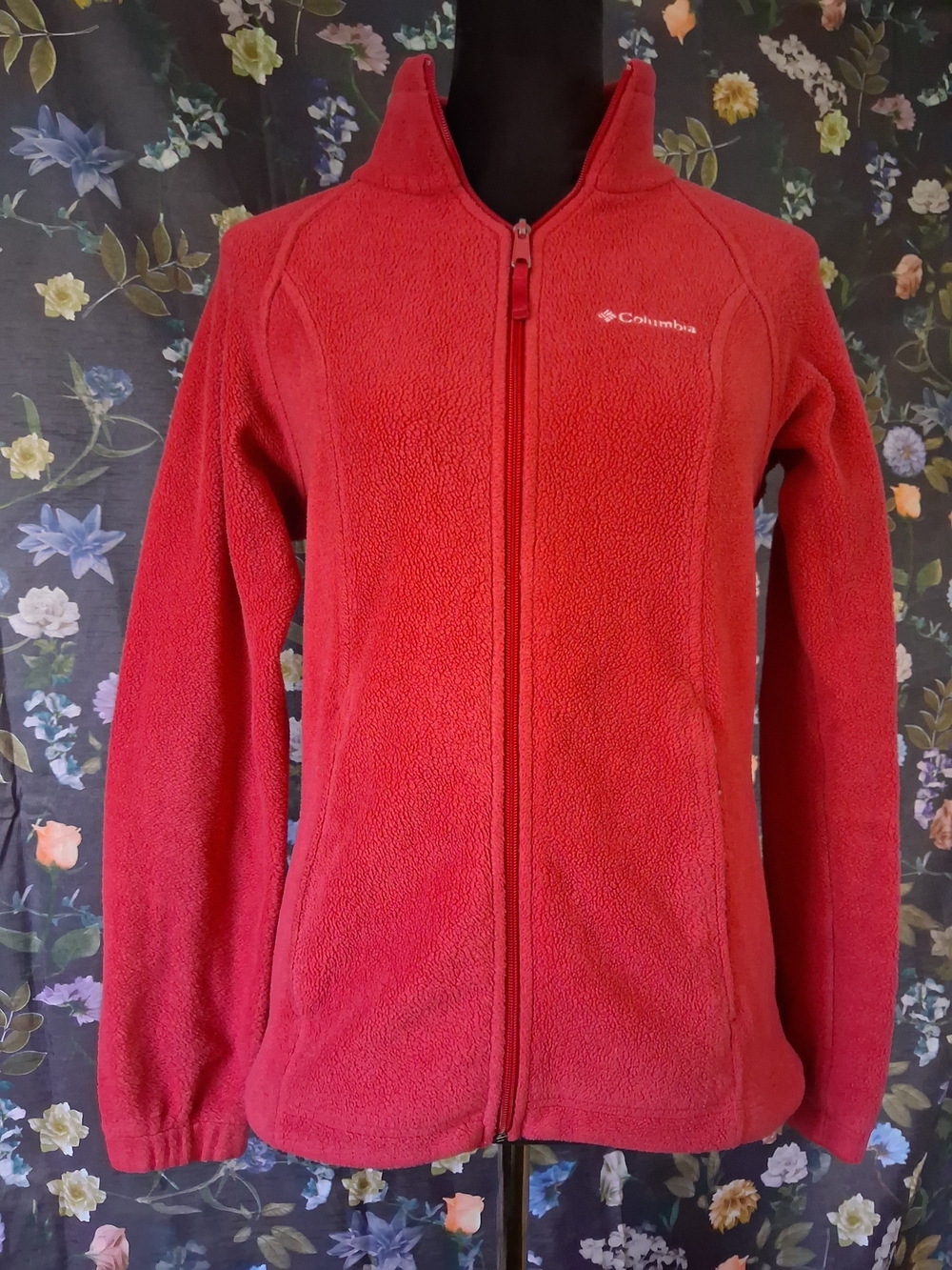 Columbia Women’s Magenta Full‑Zip Fleece Jacket